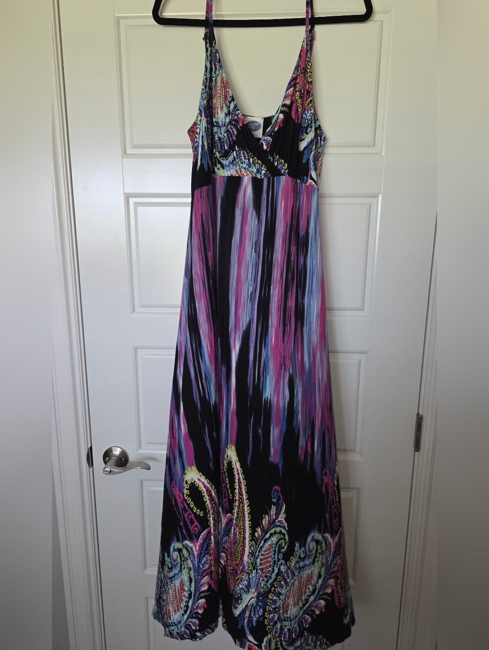 Vibrant Summer Dress By DG2 by Diane Gilman SIZE XL